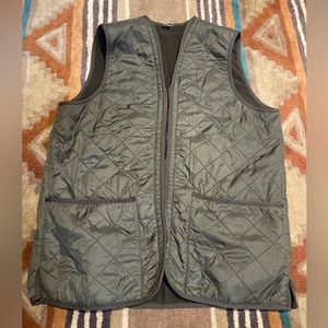 Barbour Polarquilt Waistcoat zip in liner